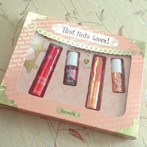 Benefit lip & cheek stain & balm set